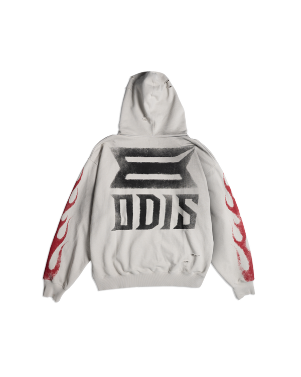 FUEL INJECTED BONE ZIP HOODIE