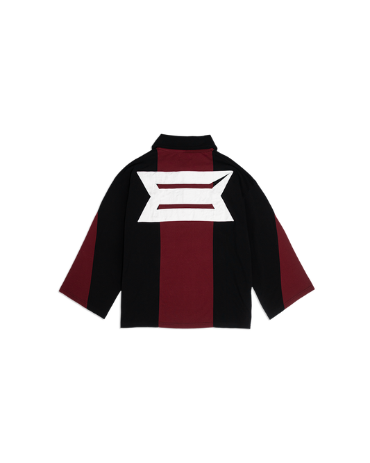 TRACKLINE LONG-SLEEVE POLO