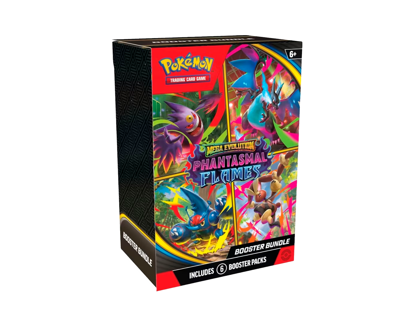 2025 Pokémon Mega Evolution Phantasmal Flames Booster Bundle