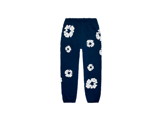 Denim Tears Cotton Wreath Sweatpants Navy