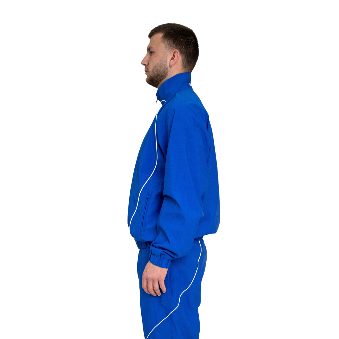 Veste de survêtement losange, coloris royal
