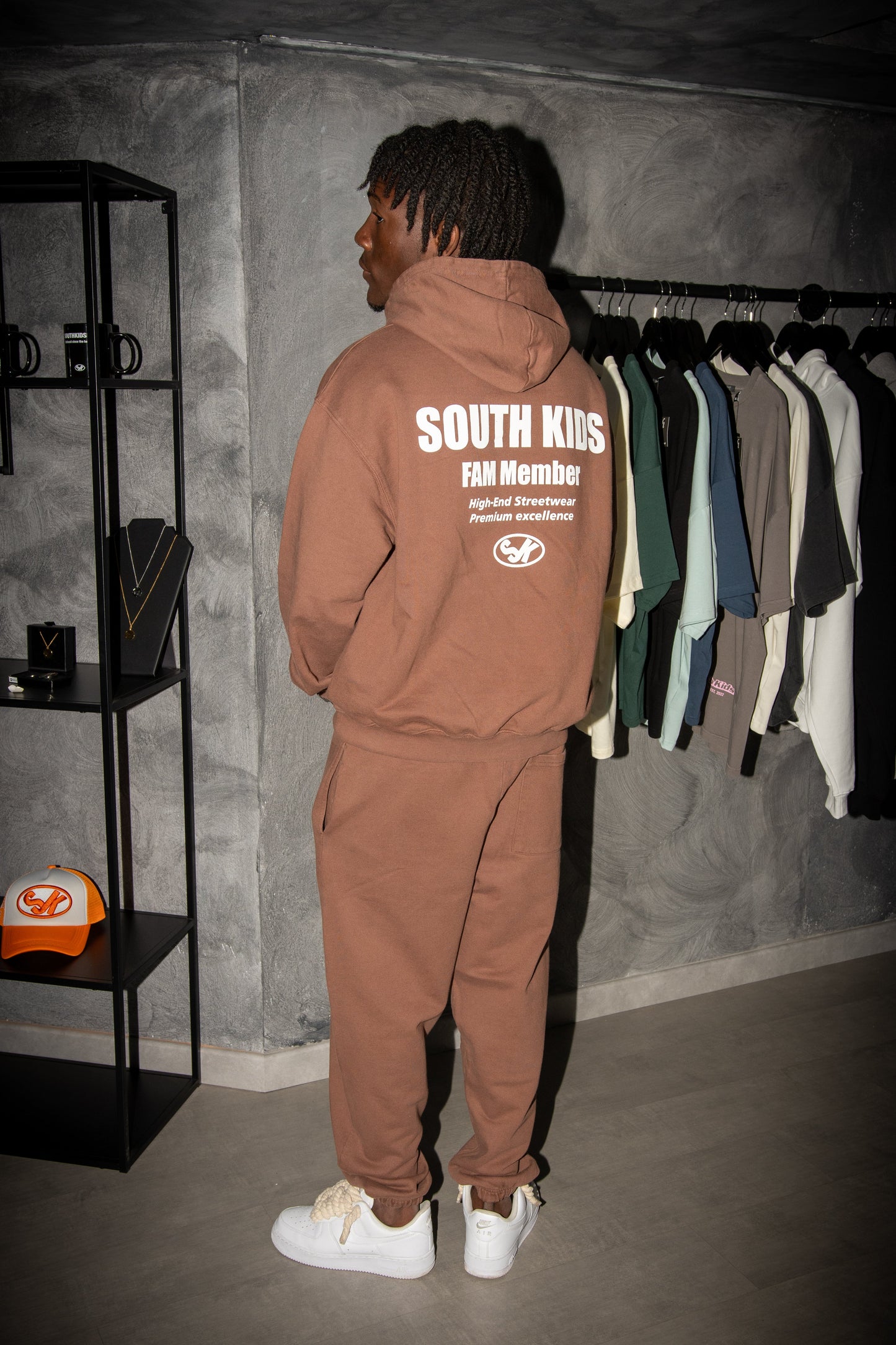 FAM Member Hoodie Brown