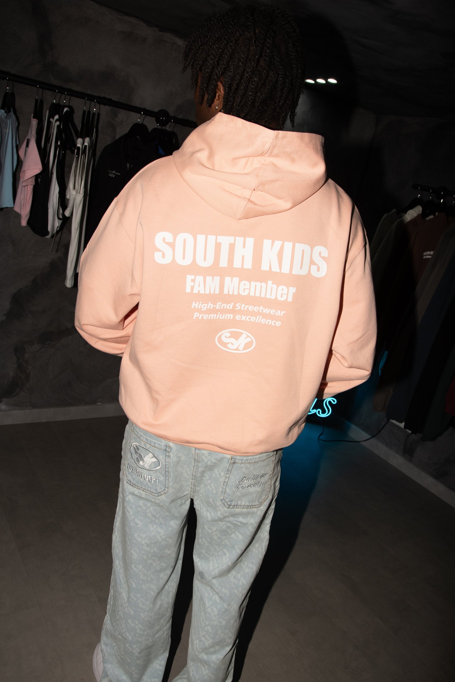 FAM Member Hoodie Pink Clay