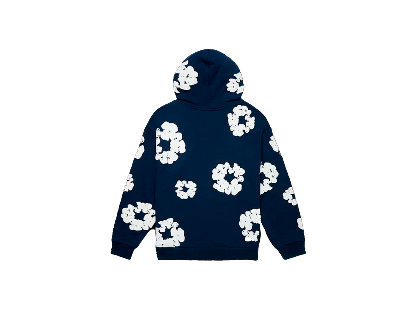 Denim Tears Cotton Wreath Hoodie Navy
