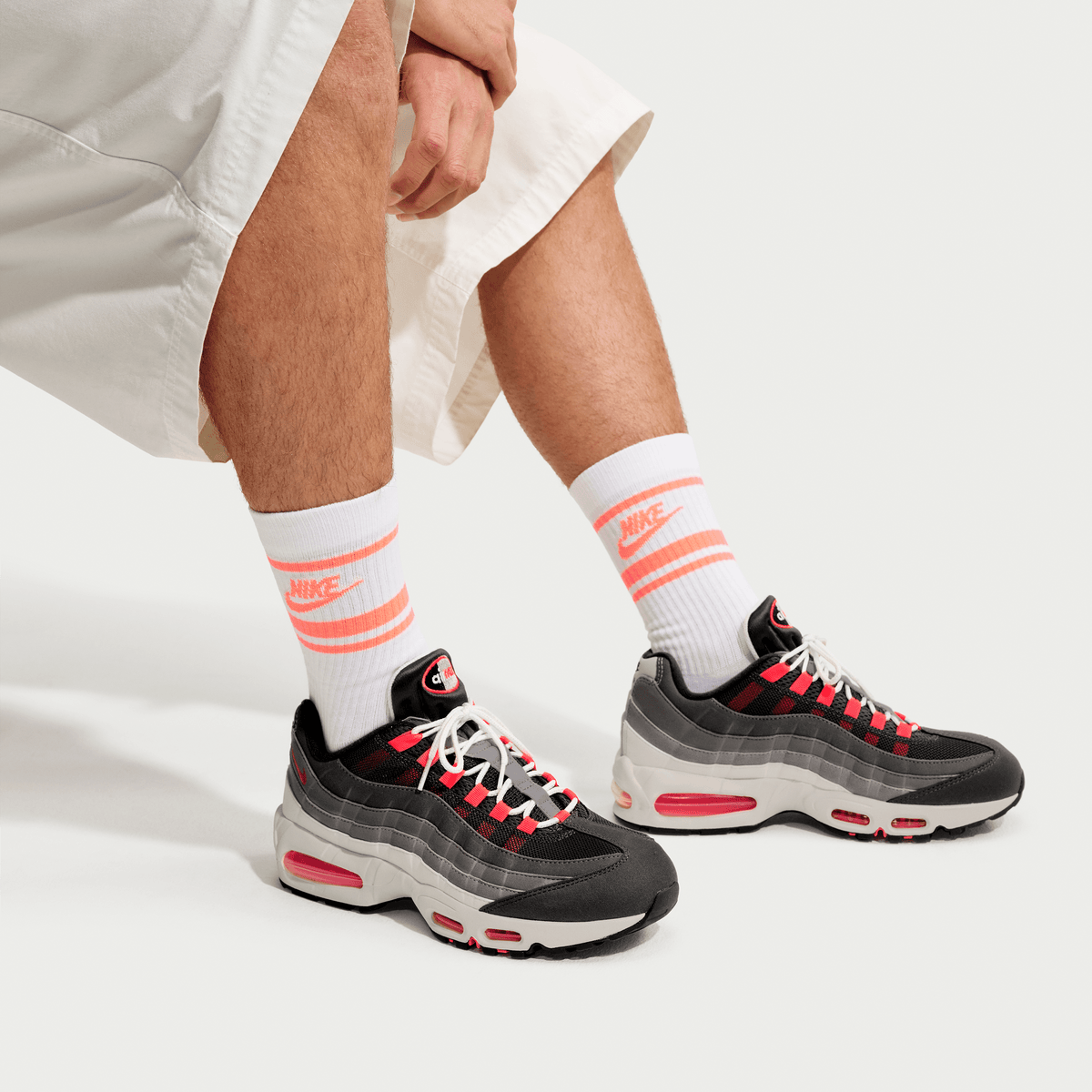 Nike Air Max 95 OG Big Bubble Reverse Solar Red