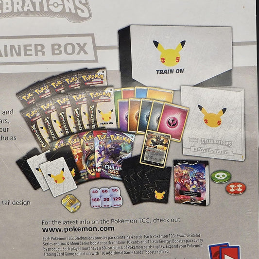 Pokémon 25th Anniversary Celebrations Elite Trainer Box