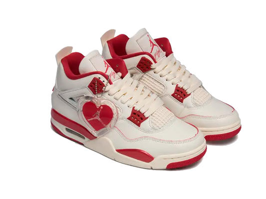 Air Jordan 4 Retro Valentine's Day Sierra Red