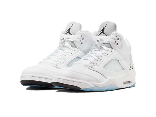 Air Jordan 5 Retro White Metallic
