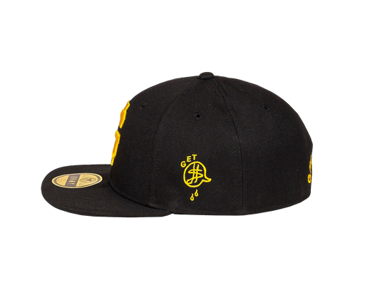 Gorra Get Money Fitted Black