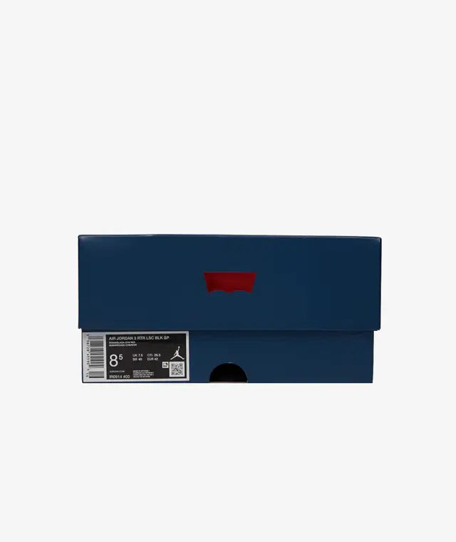 Air Jordan 3 Rétro Levi’s Noir