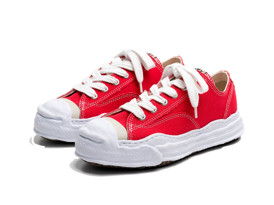 Maison Mihara Yasuhiro Hank OG Sole Canvas Low Red