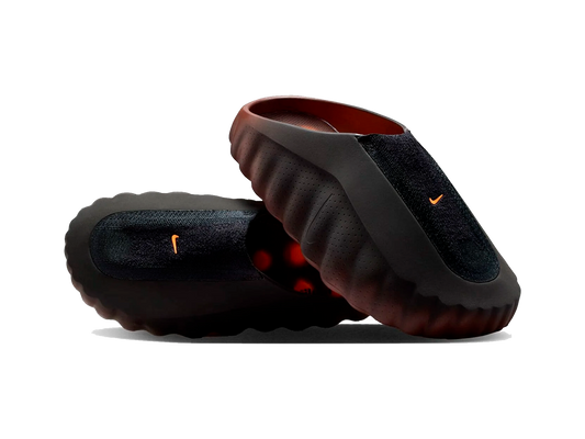 Nike Mind 001 Flyknit Slide Bronze Eclipse Total Orange