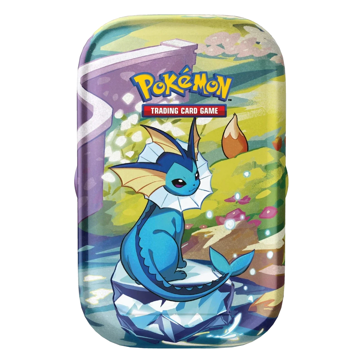 Overkicks - 2025 Pokémon Scarlet Violet Prismatic Evolutions Vaporeon Tin