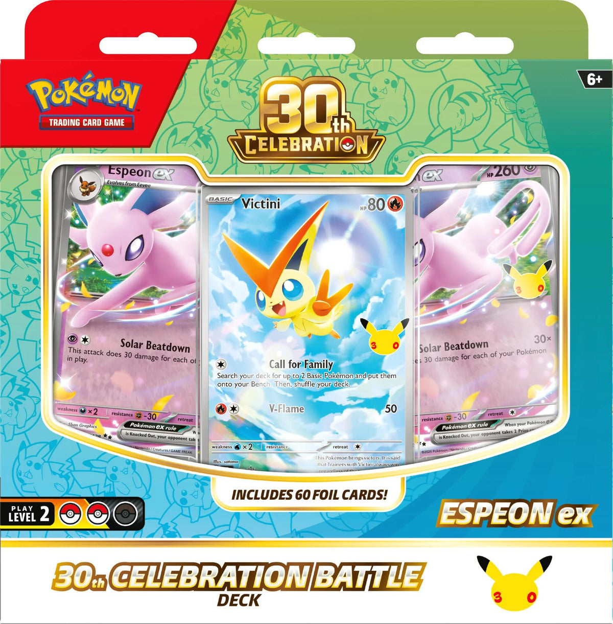 Overkicks - 2026 Pokémon Mega Evolution 30th Celebration Espeon ex Battle Deck