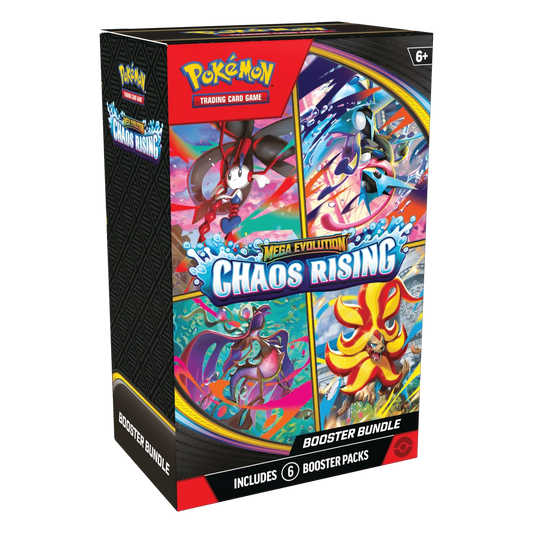 Overkicks - 2026 Pokémon Mega Evolution Chaos Rising Booster Bundle