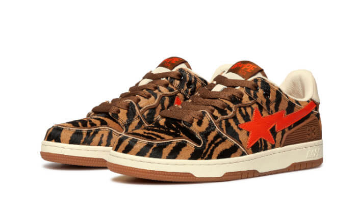 Overkicks - A Bathing Ape Bape SK8 Sta Year of the Tiger (001FWI202004-ORG) - vista trasera
