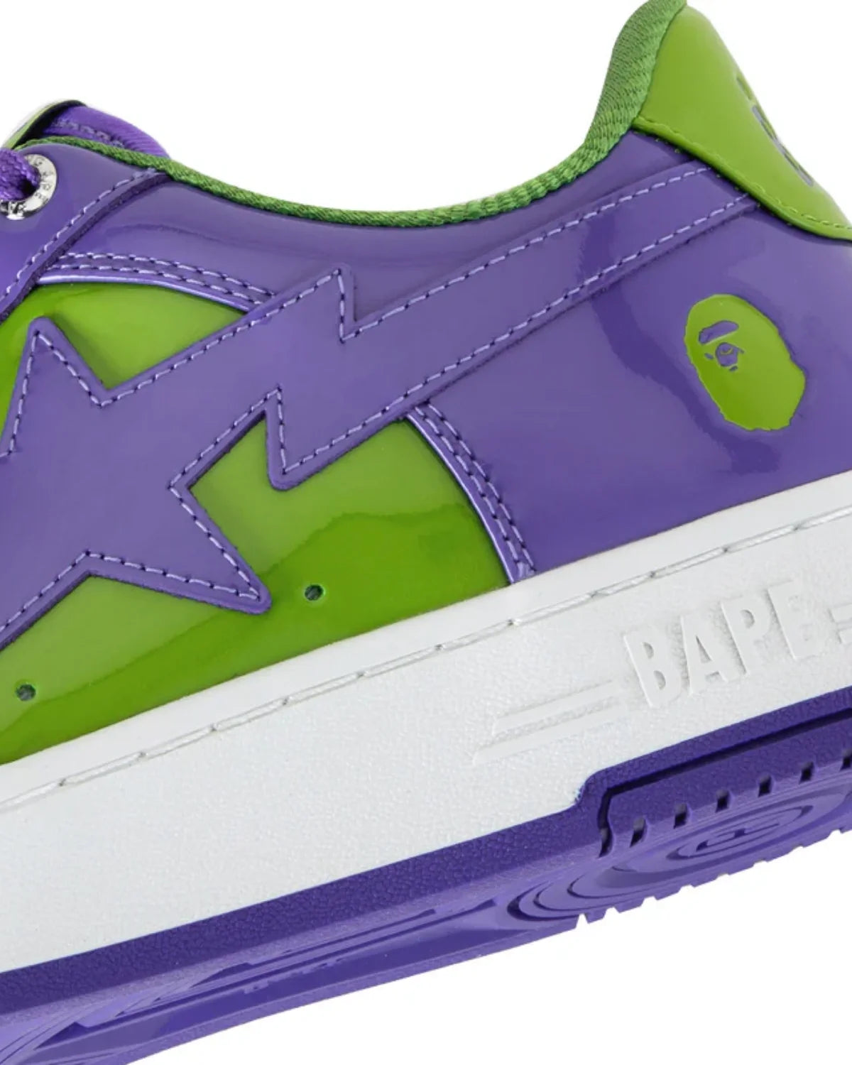 Overkicks - A Bathing Ape Bape Sta #1 Purple (1L30-191-303/1L30-291-302/001FWL301303M-PUR) - imagen 5