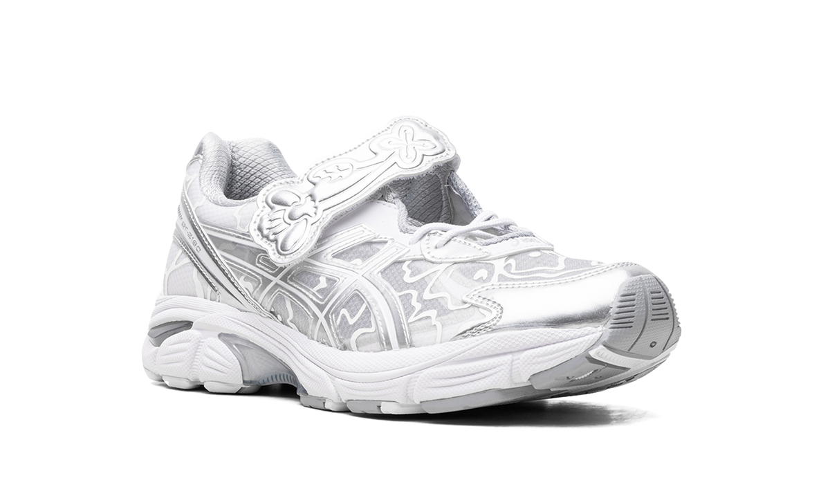 Overkicks - ASICS GT-2160 Cecilie Bahnsen Mary Jane Pure Silver (1203A321-100) - detalle lateral interior