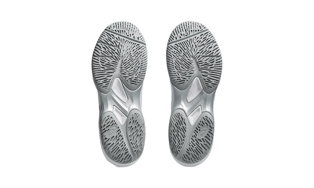 Overkicks - ASICS Game FF White Pure Silver (Womens) (1042A281-101) - vista superior