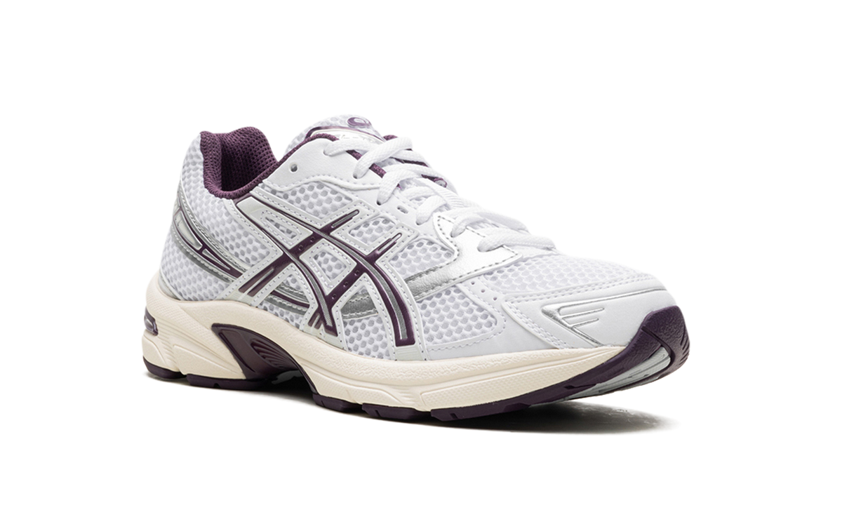 Overkicks - ASICS Gel-1130 White Deep Plum (Womens) (1202A518-101) - detalle lateral interior