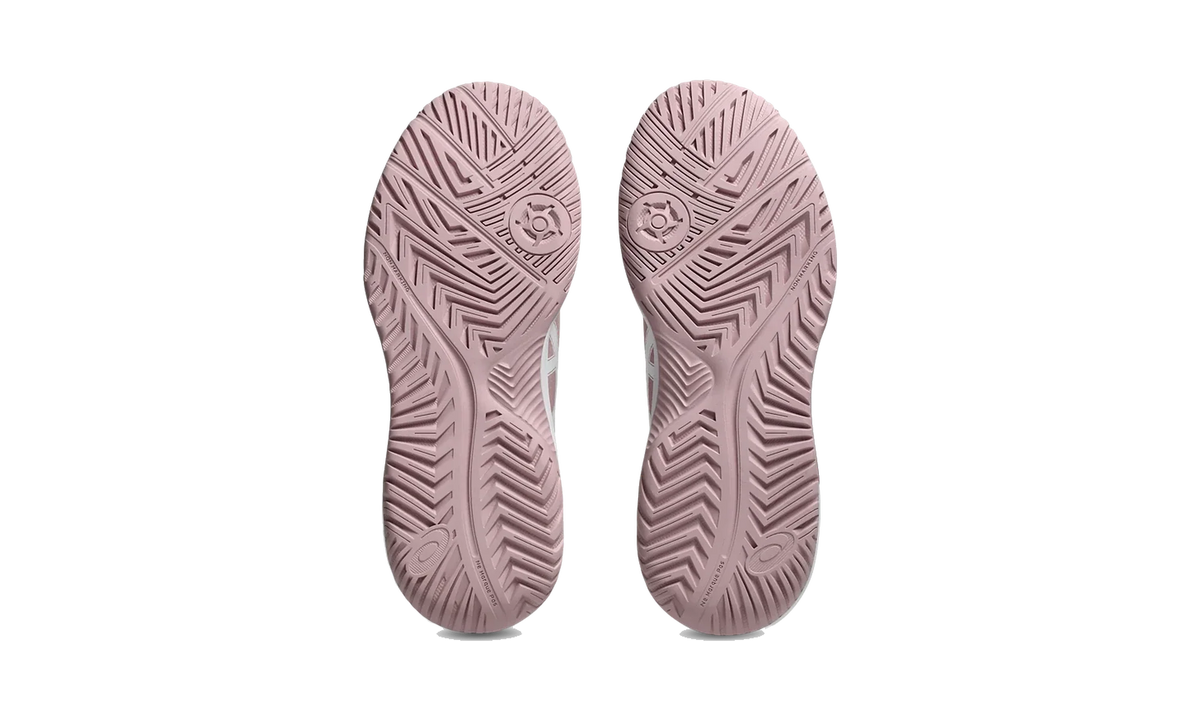 Overkicks - ASICS Gel-Dedicate 8 Morganite White (Womens) (1042A237-702) - vista superior