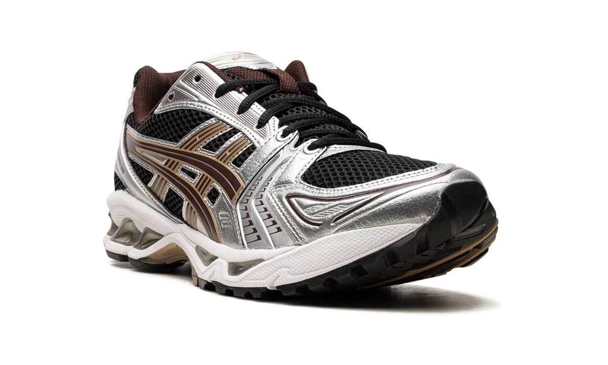 Overkicks - ASICS Gel-Kayano 14 Black Coffee Silver (1201A019-004) - detalle lateral interior