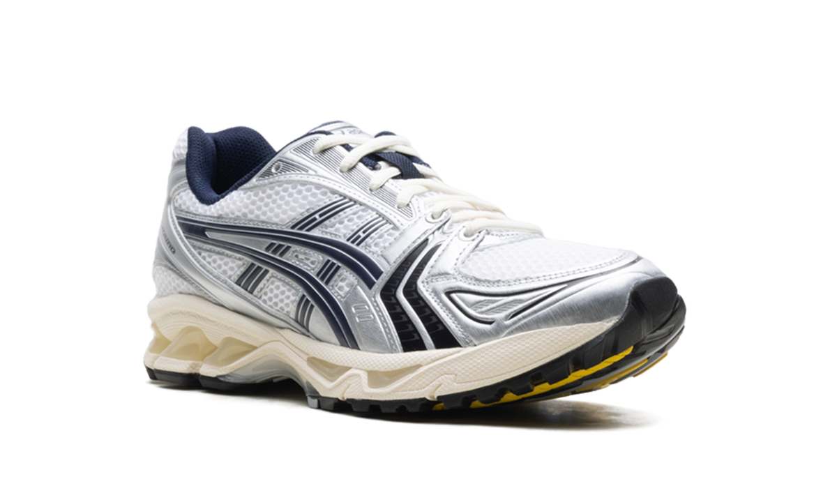 Overkicks - ASICS Gel-Kayano 14 JJJJound White Navy (1203A961-100) - detalle lateral interior