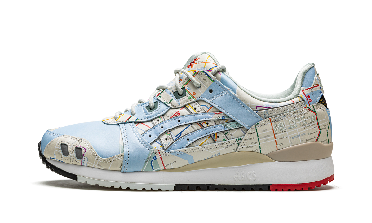 Overkicks - ASICS Gel-Lyte III atmos NYC Subway (1201A528-200) - detalle