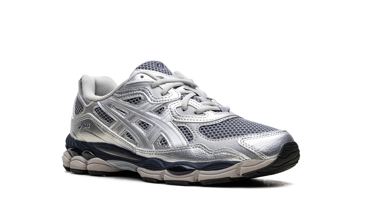 Overkicks - ASICS Gel-NYC Billys Pure Silver Midnight (1203A581-020) - detalle lateral interior
