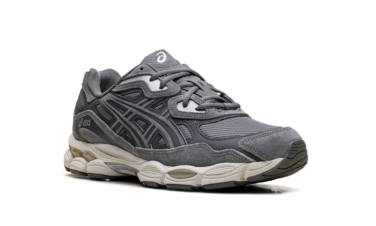 Overkicks - ASICS Gel-NYC Steel Grey Carrier Grey (1203A739-020) - detalle lateral interior