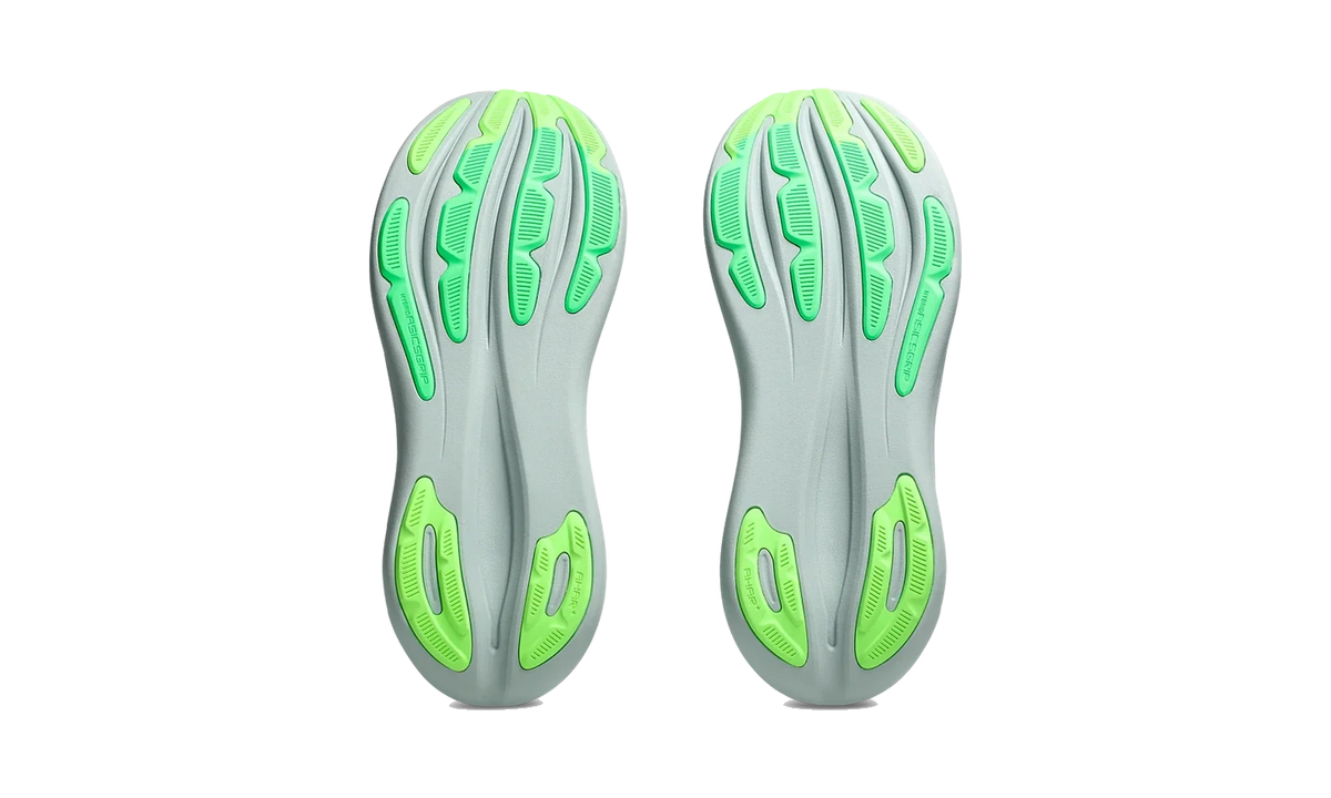 Overkicks - ASICS Gel-Nimbus 28 Cold Moss Illuminate Green (1011C127-400) - vista superior