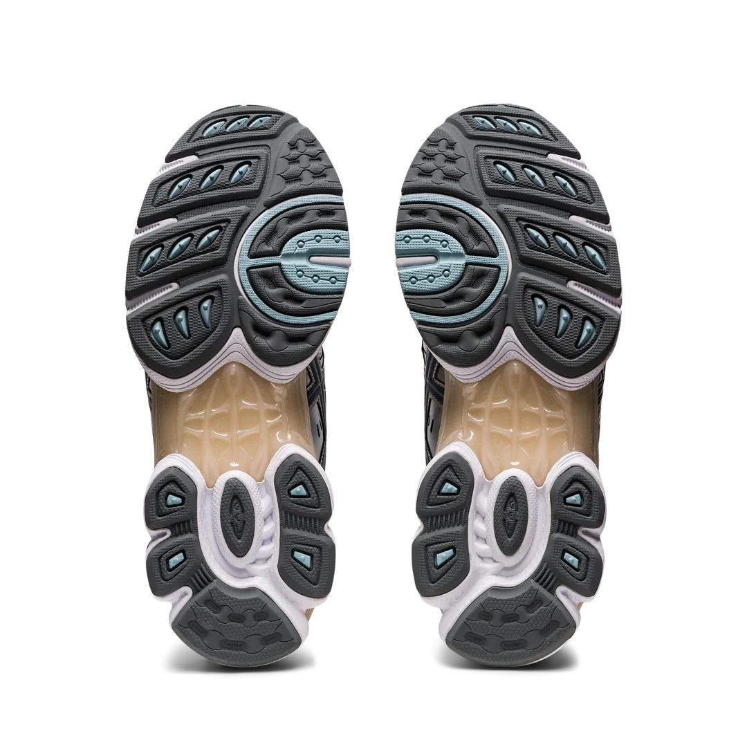 Overkicks - ASICS Gel-Nimbus 9 White Steel Grey (1201A424-102) - vista superior