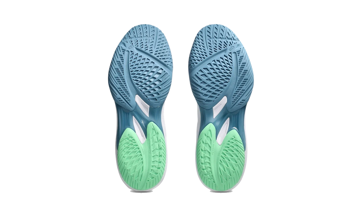 Overkicks - ASICS Sky Elite FF 3 White Saba Blue (1051A080-106) - vista superior