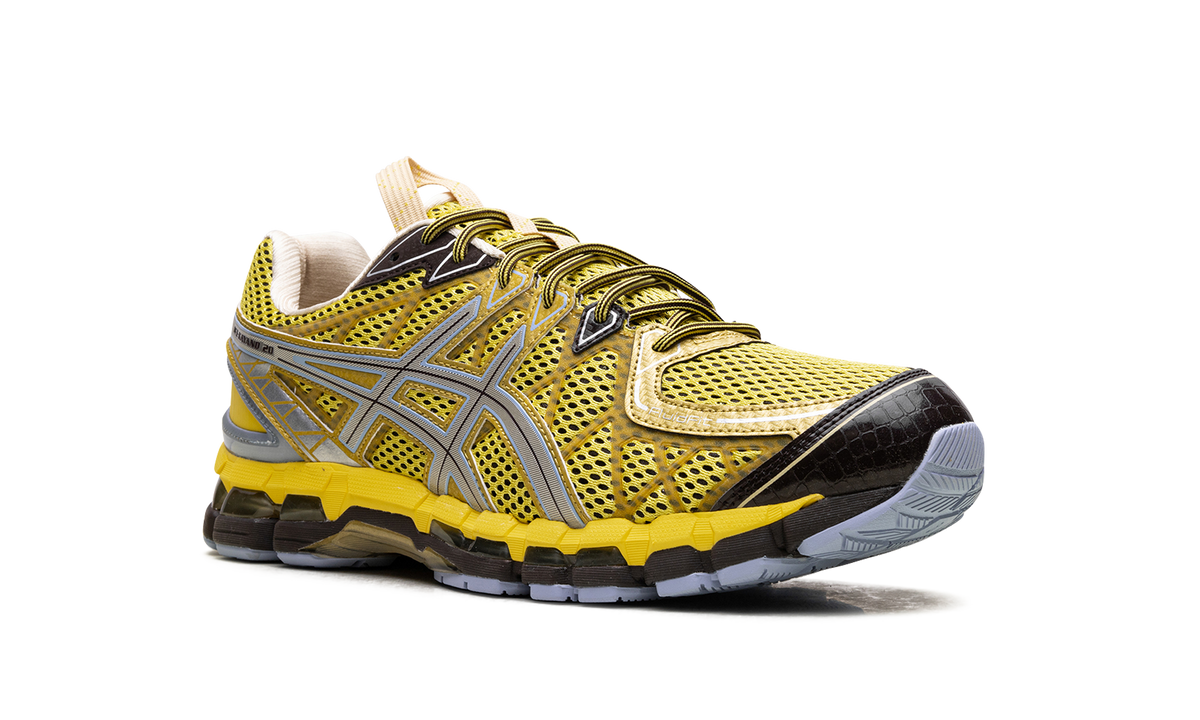 Overkicks - ASICS UB9-S Gel-Kayano 20 Kiko Kostadinov Vibrant Yellow (1203A456-750) - detalle lateral interior