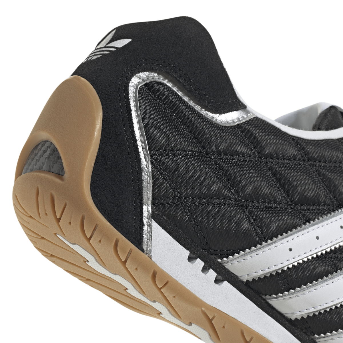 Overkicks - Adidas Adi Racer Lo Black White Gum (JQ5757) - detalle