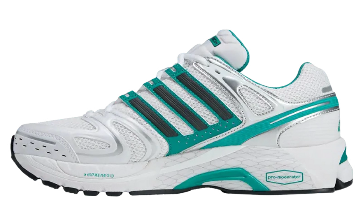 Overkicks - Adidas Adistar Control 5 Sporty & Rich White Pure Teal (IH9707) - detalle suela