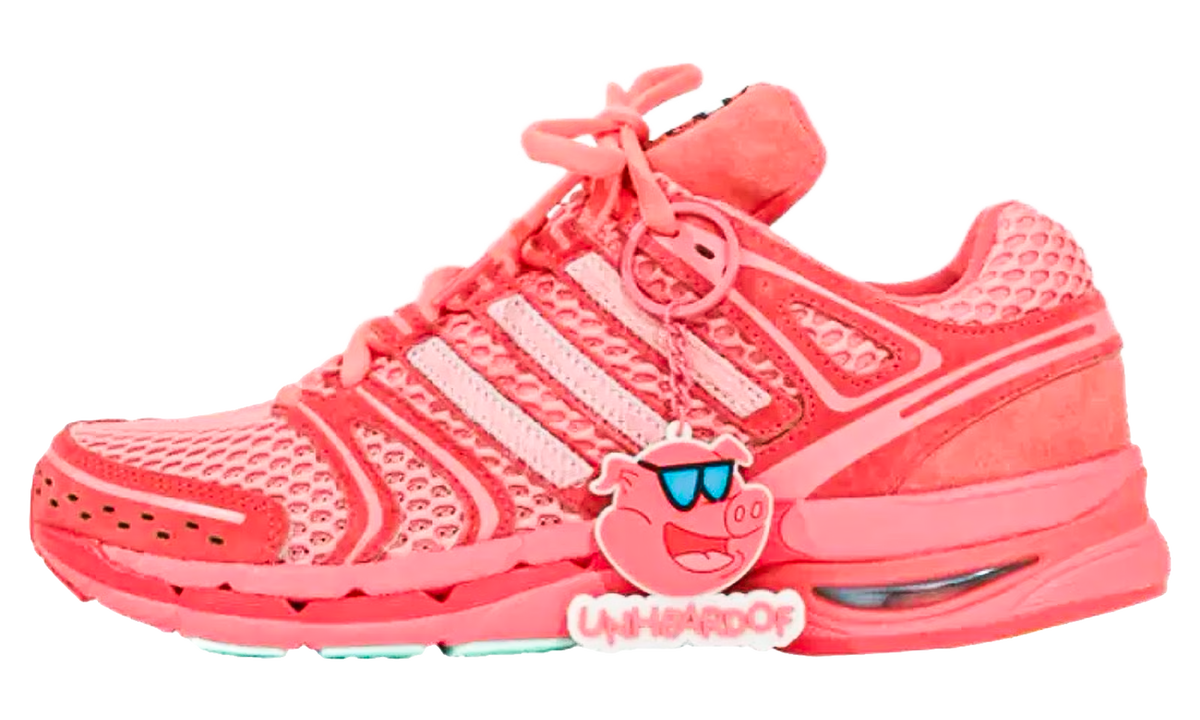 Overkicks - Adidas Adistar Control 5 Unheardof Pork Chop Piggy Runner 2.0 Steve-O (KJ8363) - vista lateral
