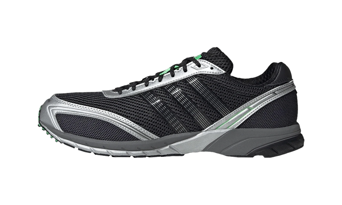Overkicks - Adidas Adizero Adios OG Scream Green Grey (JQ1612) - vista lateral