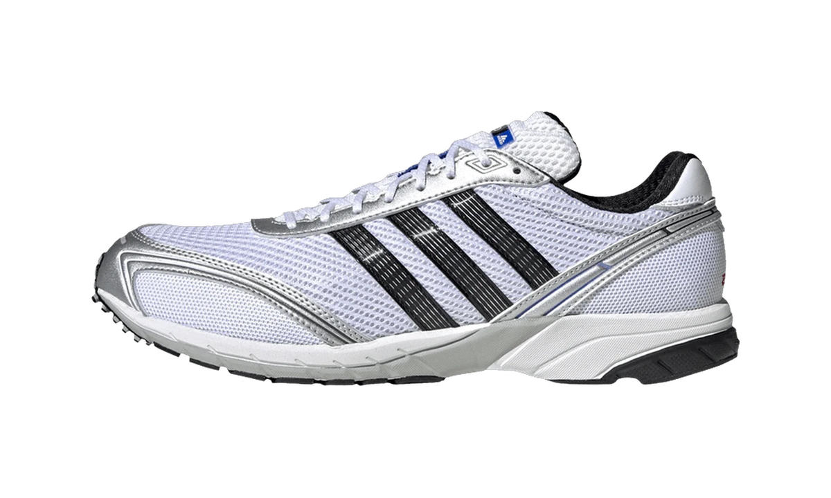 Overkicks - Adidas Adizero Adios OG White Hi-Res Blue (JQ9306) - vista lateral