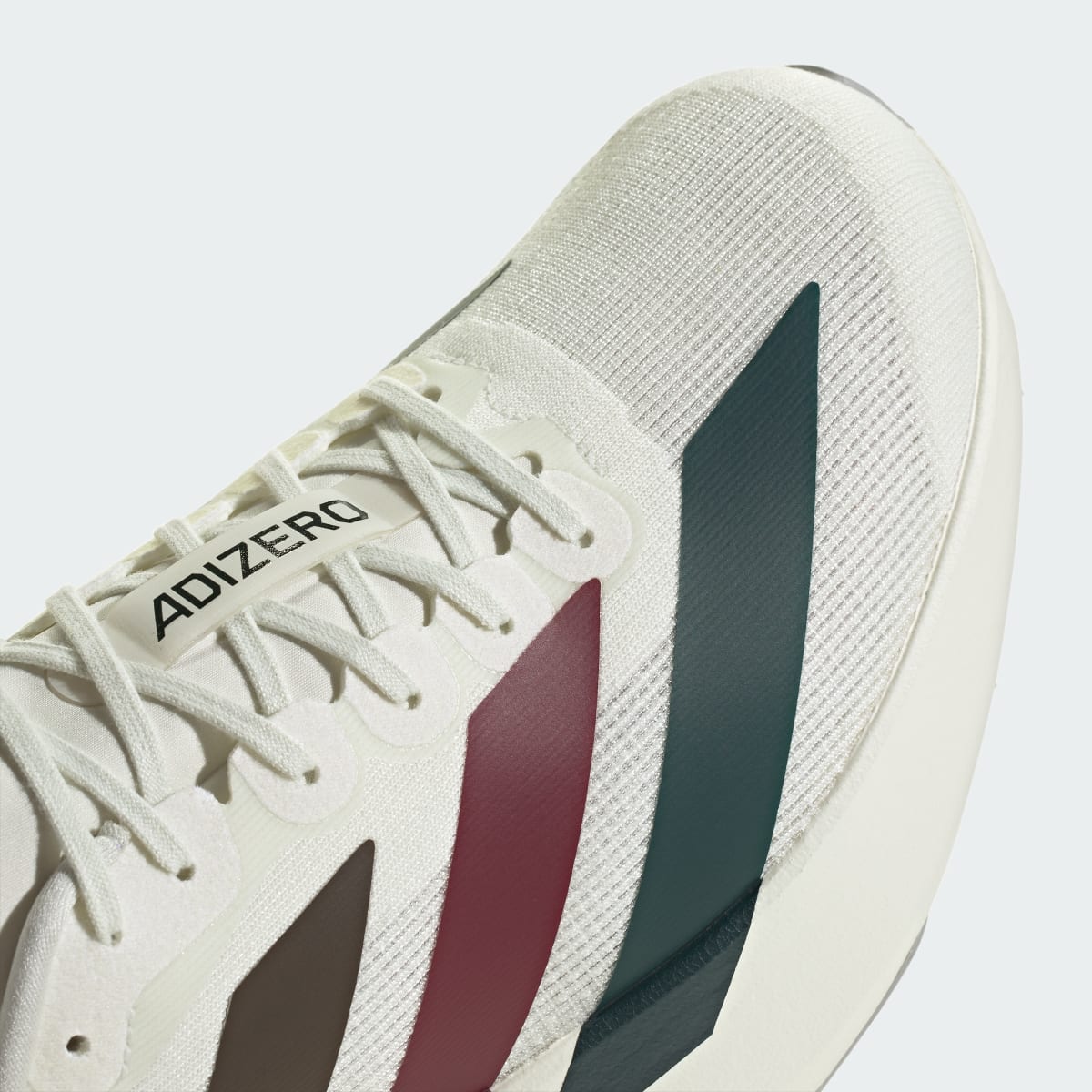 Overkicks - Adidas Adizero Evo SL Grey Shadow Olive Maroon (KI9542) - detalle