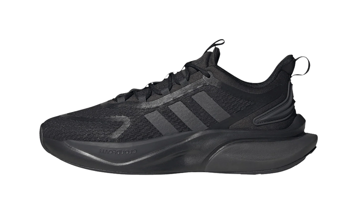 Overkicks - Adidas Alphabounce Plus Black Carbon (HP6142) - vista lateral