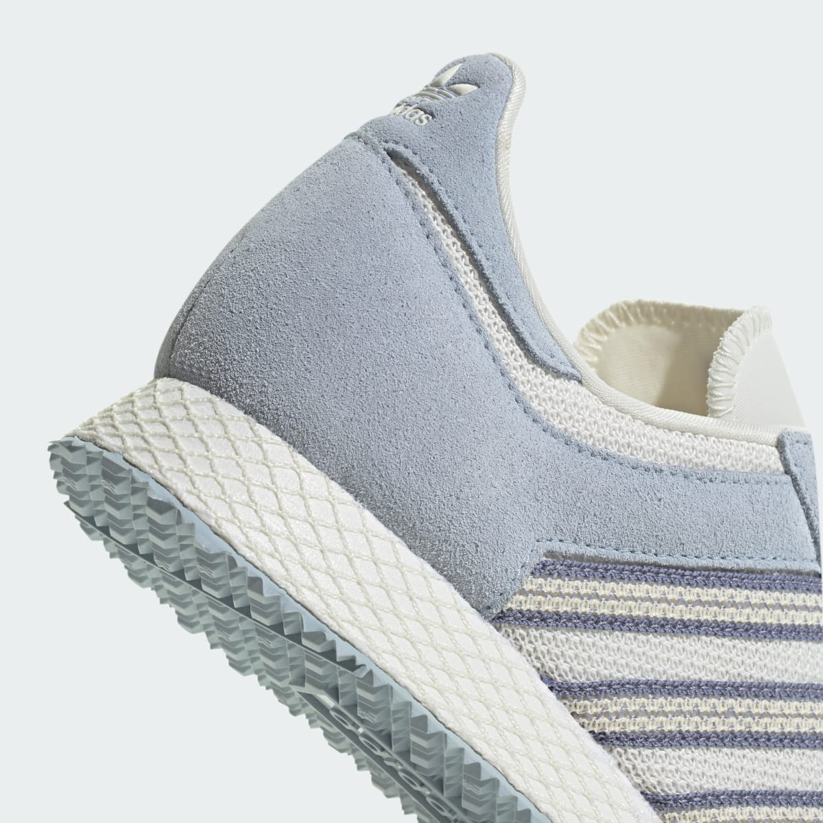 Overkicks - Adidas Atlanta Off White Wonder Blue Silver Violet (Womens) (JI2893) - detalle