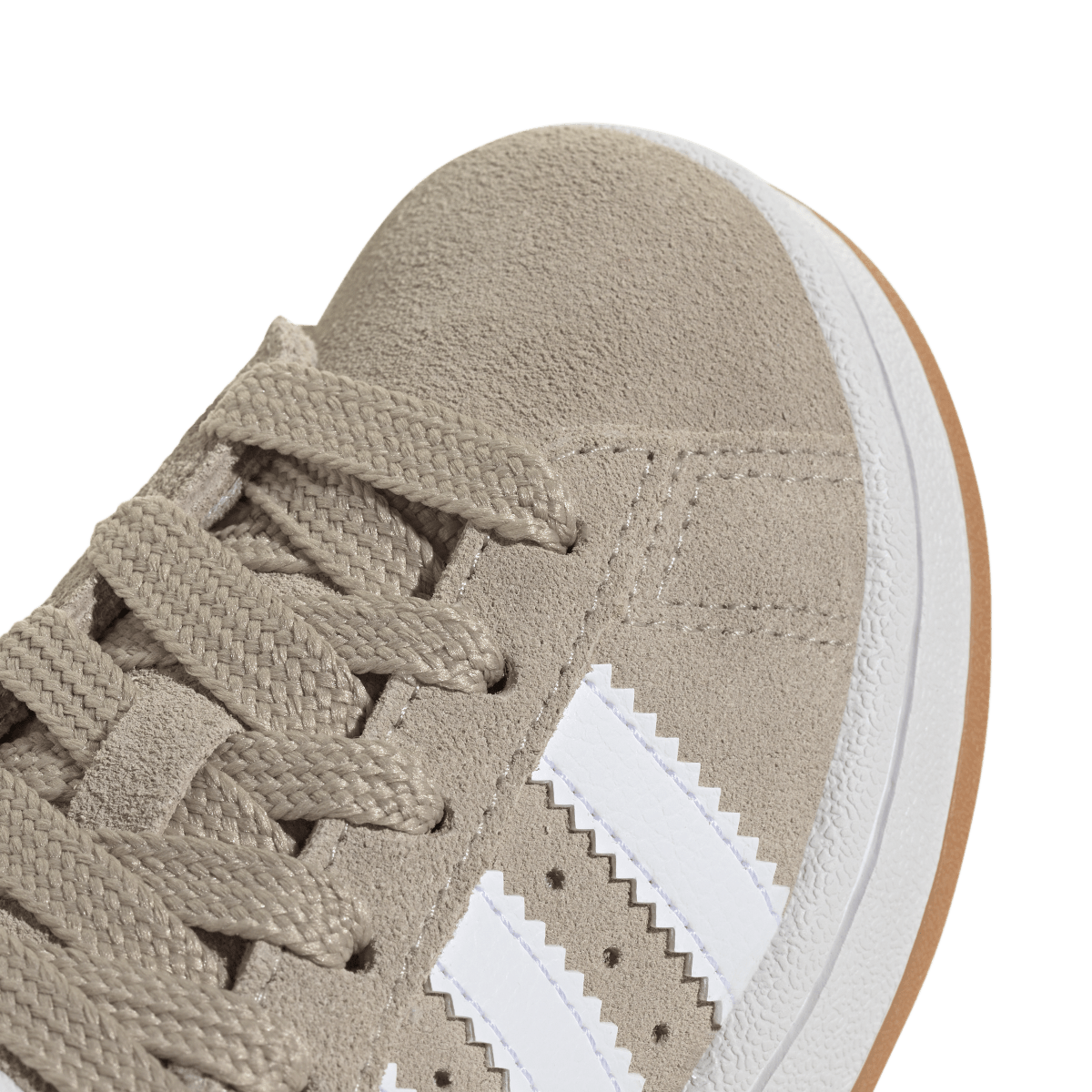 Overkicks - Adidas Campus 00s Camp Wonder Beige Cloud White Gum (PS) (JI4462) - imagen 8