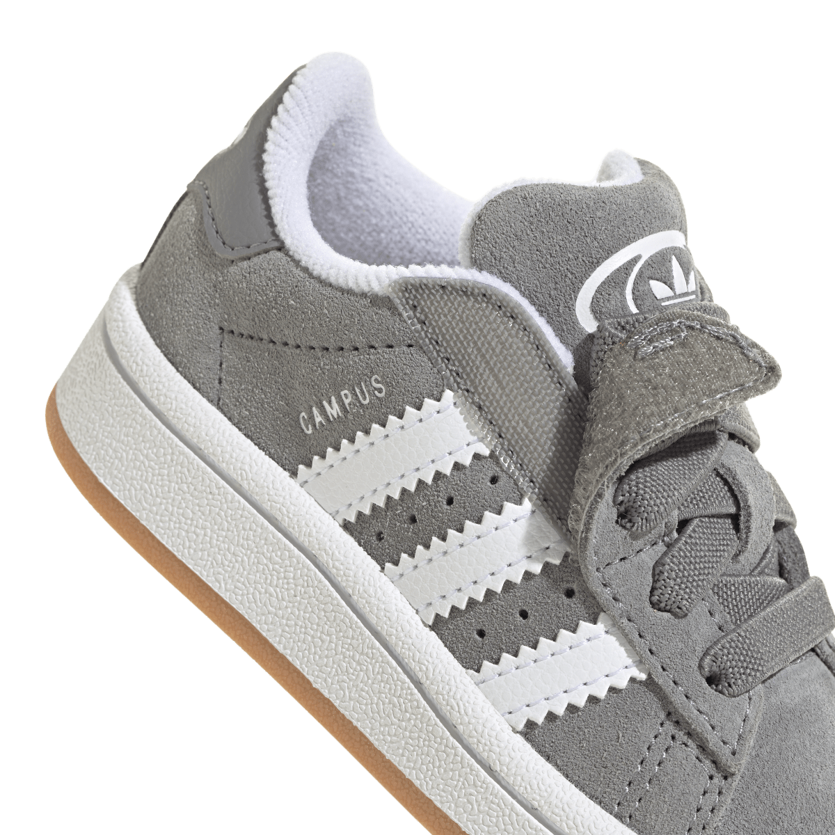Overkicks - Adidas Campus 00s Comfort Closure Grey Cloud White Gum (TD) (JI4334) - imagen 9