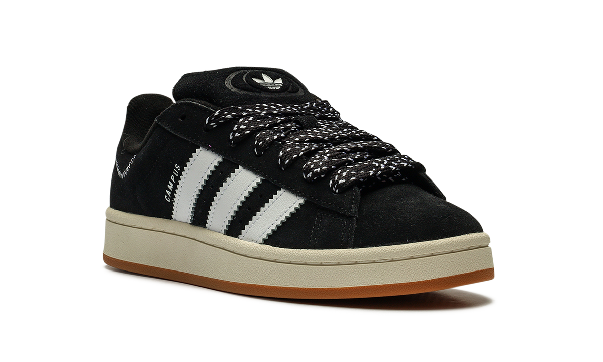 Overkicks - Adidas Campus 00s Core Black Cloud White (IH2659) - detalle lateral interior