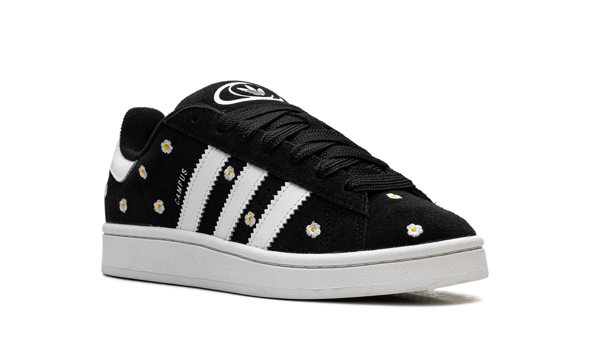 Overkicks - Adidas Campus 00s Core Black Floral (IF9640) - detalle lateral interior