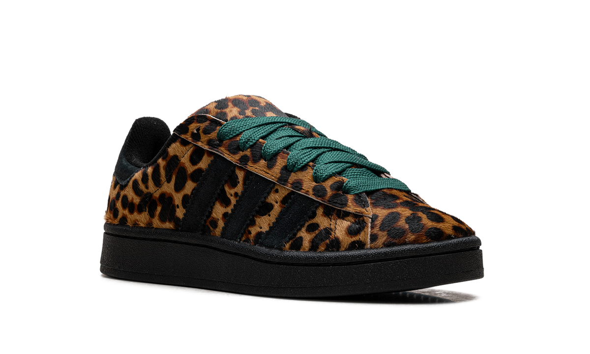 Overkicks - Adidas Campus 00s Leopard Black (JH9768) - detalle lateral interior