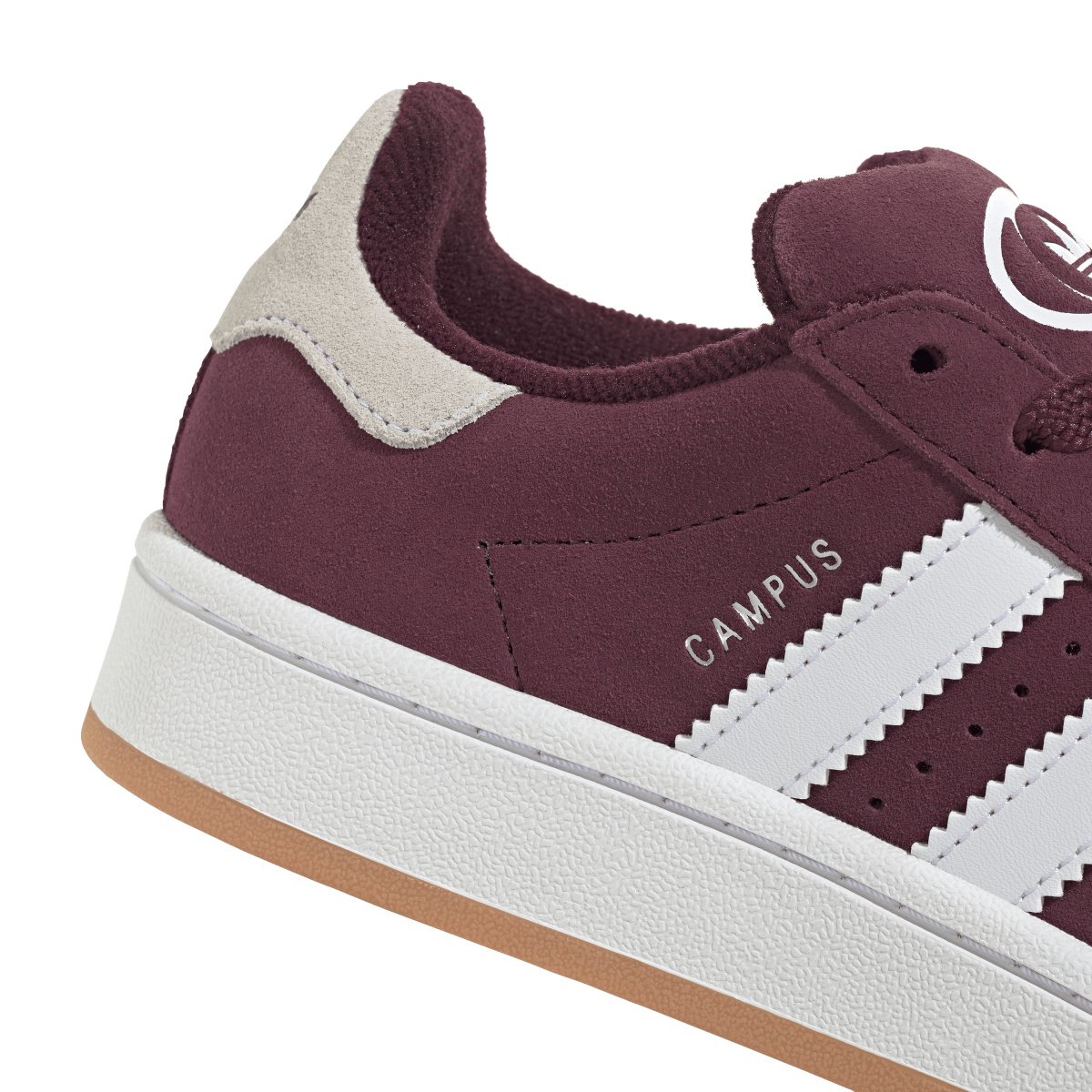Overkicks - Adidas Campus 00s Maroon White (KH8807) - detalle