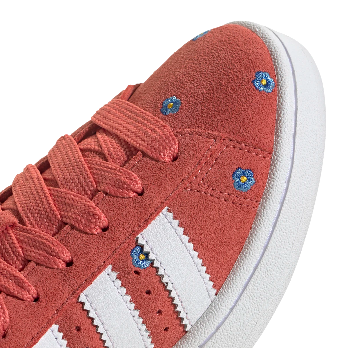 Overkicks - Adidas Campus 00s Preloved Scarlet Floral (IF9639) - vista superior