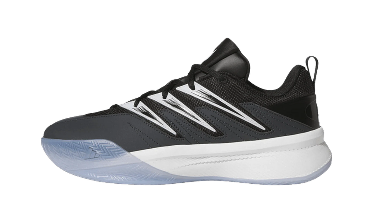 Overkicks - Adidas Dame Certified 3 Core Black Clear Grey Carbon (GS) (JP7661) - vista lateral